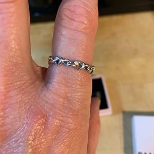 Pandora knotted heart ring